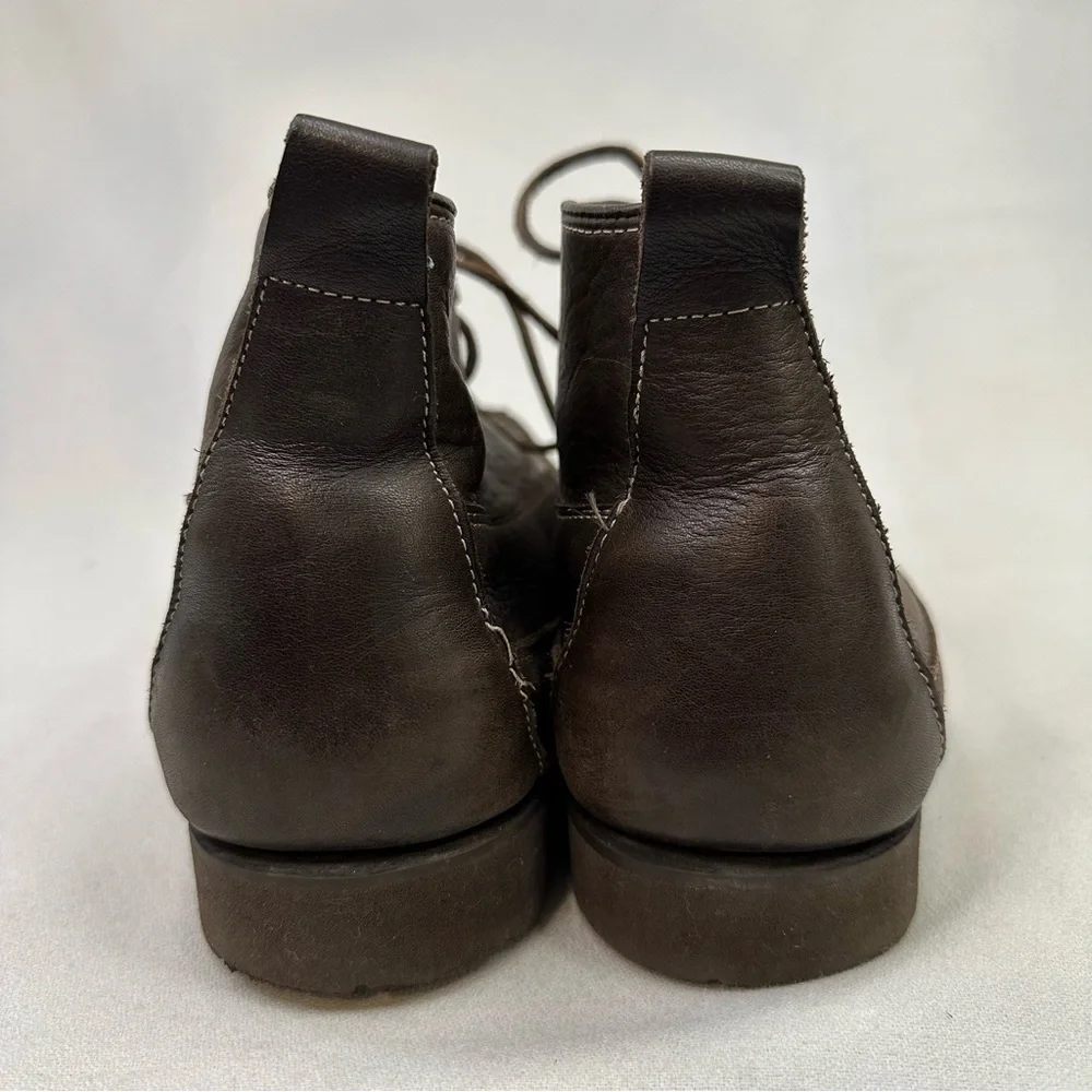 Eddie Bauer Brown Chukka Boots Moccasin Style Men’s 9.5 Womens 11